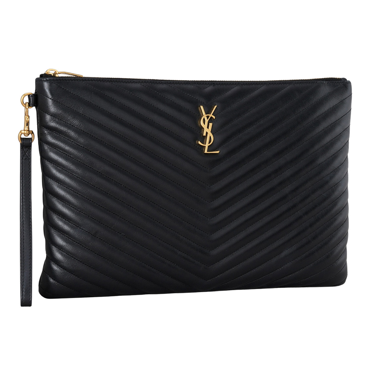 YVES SAINT LAURENT(USED)생로랑 440222 모노그램 클러치 라지